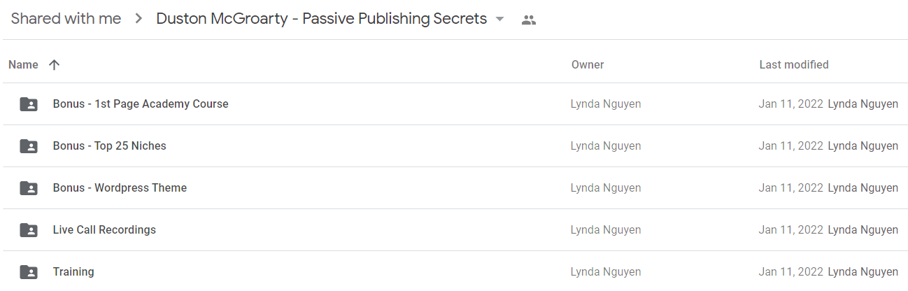 Duston McGroarty - Passive Publishing Secrets