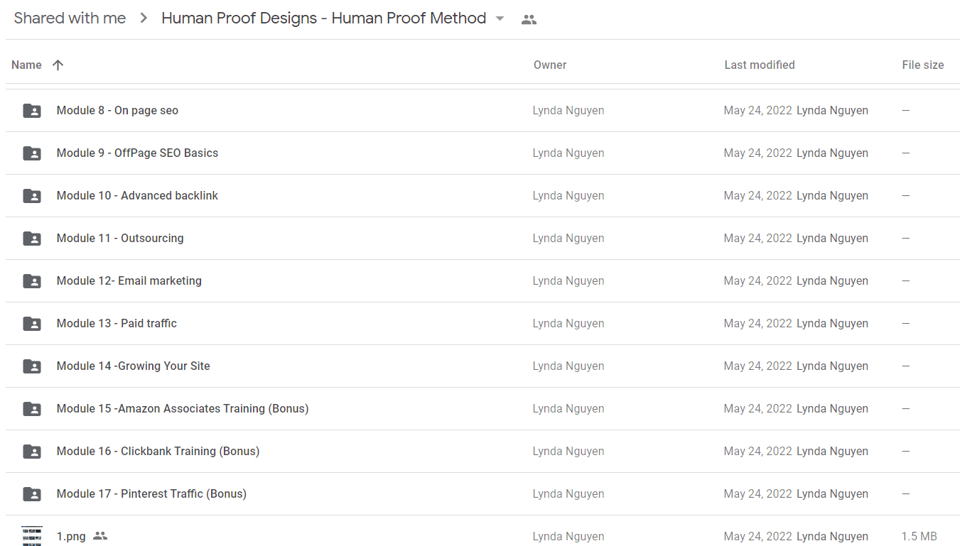 Human Proof Designs - Human Proof Method