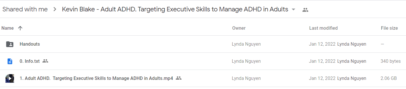 Kevin Blake - Adult ADHD. Targeting Executive Skills to Manage ADHD in Adults