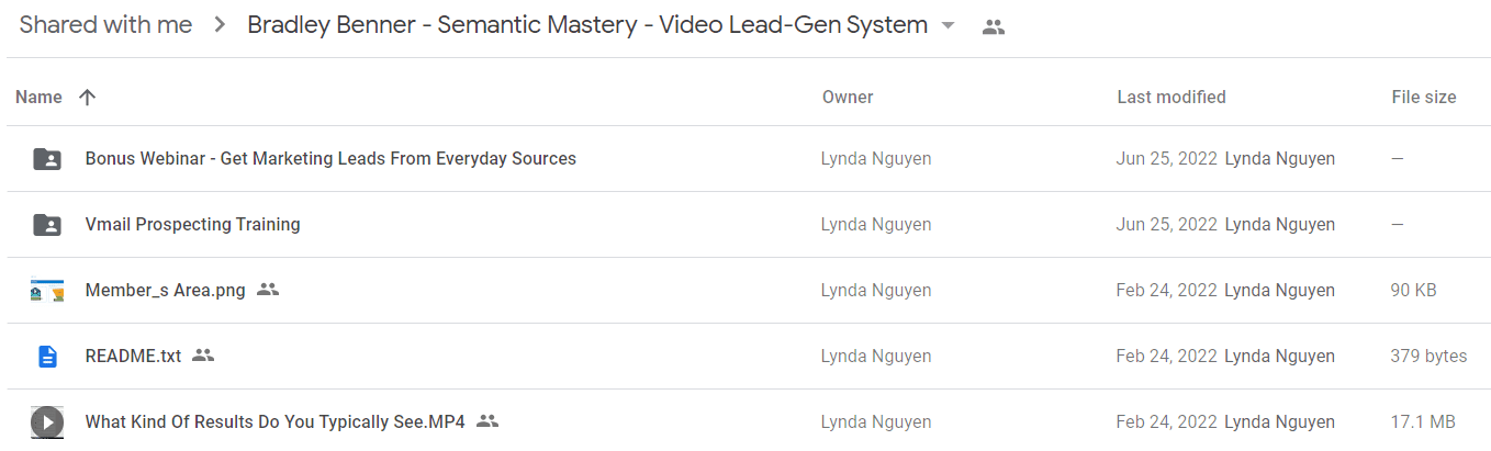 Bradley Benner - Semantic Mastery - Video Lead-Gen System