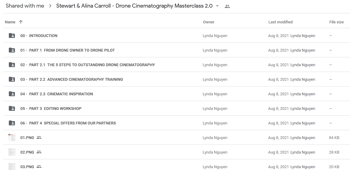 Stewart & Alina - Drone Cinematography Masterclass 2.0