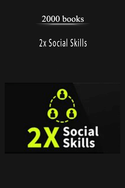 2x Social Skills – 2000 books