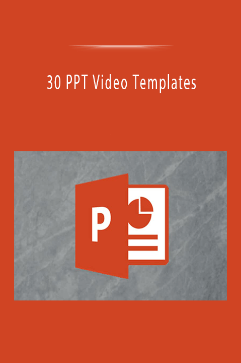 30 PPT Video Templates