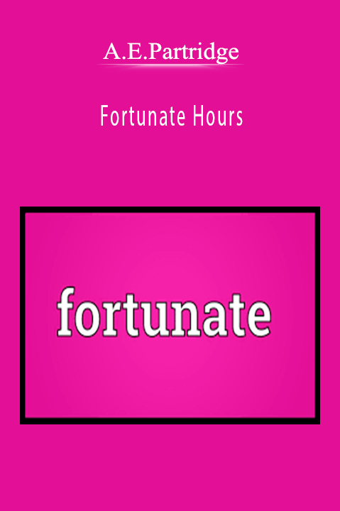 Fortunate Hours – A.E.Partridge