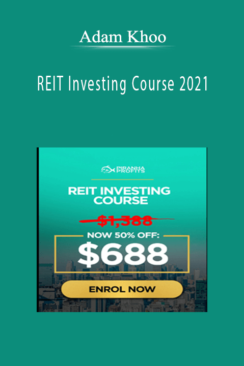 REIT Investing Course 2021 – Adam Khoo
