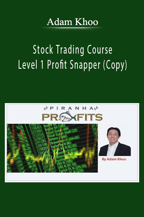 Stock Trading Course Level 1 Profit Snapper (Copy) – Adam Khoo