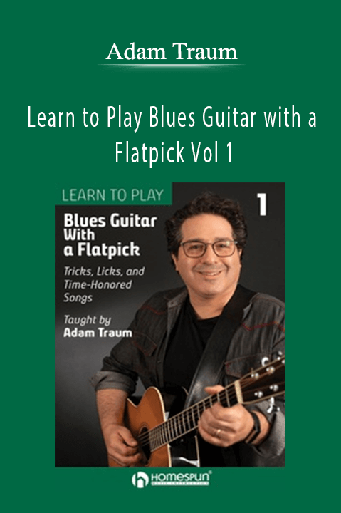 Learn to Play Blues Guitar with a Flatpick Vol 1 – Adam Traum