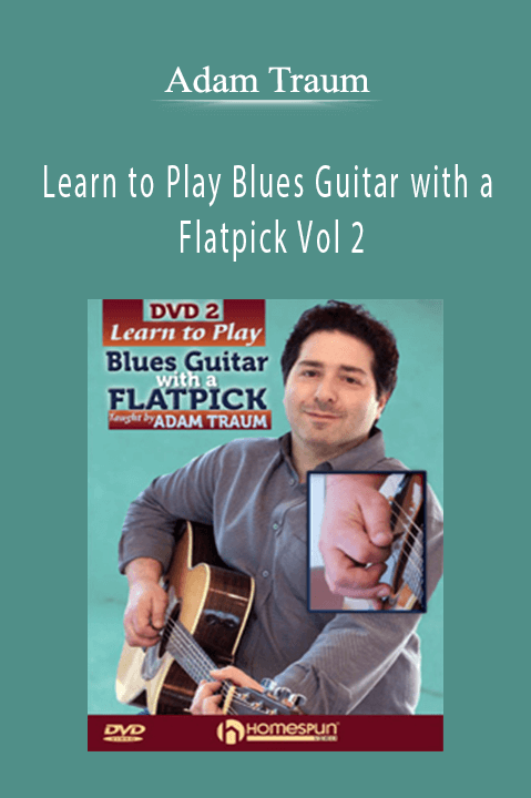 Learn to Play Blues Guitar with a Flatpick Vol 2 – Adam Traum