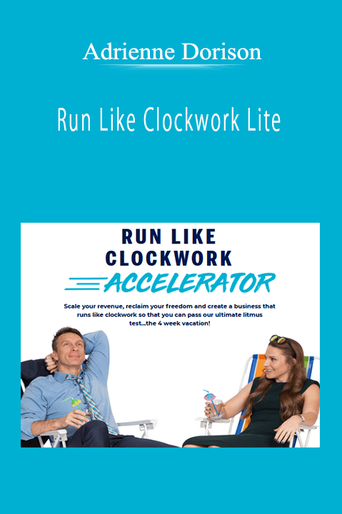 Adrienne Dorison - Run Like Clockwork Lite