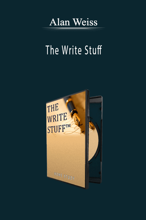 The Write Stuff – Alan Weiss