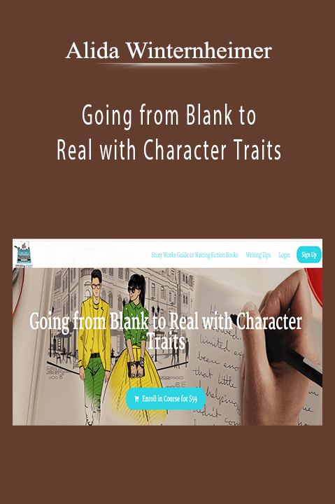 Going from Blank to Real with Character Traits – Alida Winternheimer