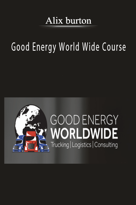 Good Energy World Wide Course – Alix burton