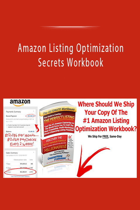 Amazon Listing Optimization Secrets Workbook