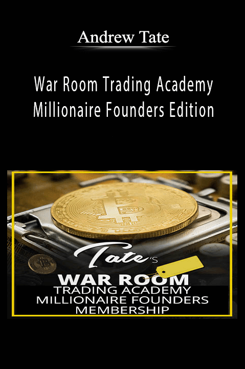 War Room Trading Academy Millionaire Founders Edition – Andrew Tate
