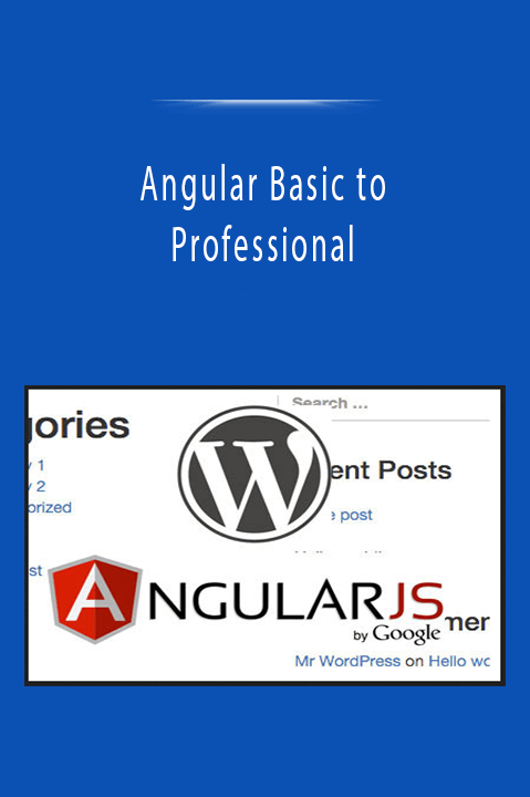 Angular Basic to Professional