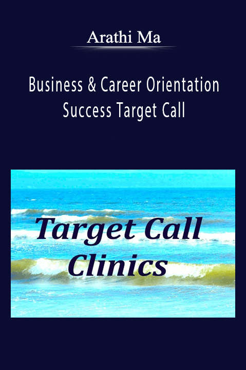 Business & Career Orientation & Success Target Call – Arathi Ma