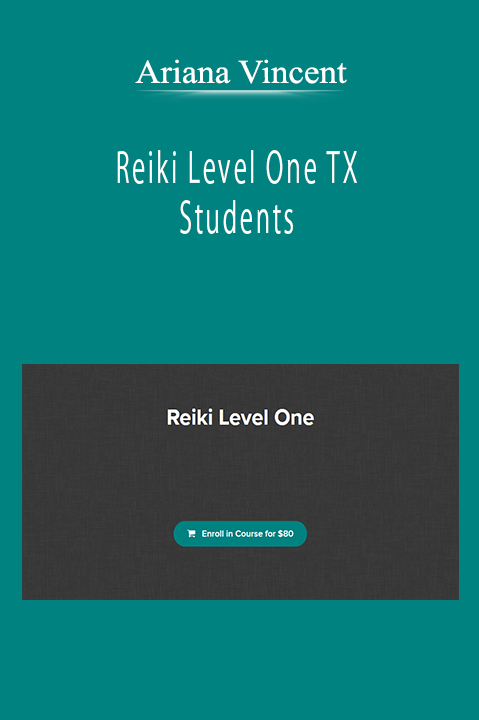 Ariana Vincent - Reiki Level One TX Students