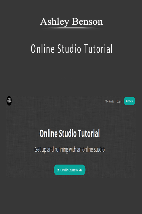Online Studio Tutorial – Ashley Benson