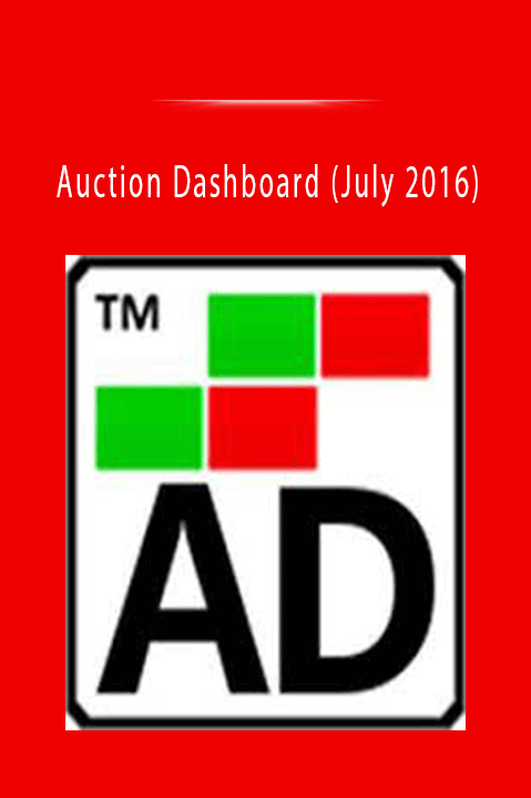 Auction Dashboard (July 2016)