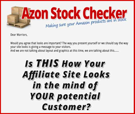 Azon Stock Checker-Mandatory Amazon Plugin