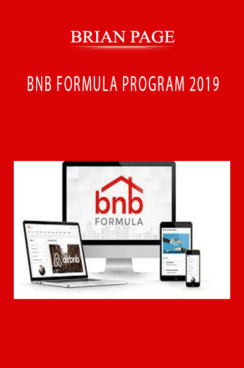 BNB FORMULA PROGRAM 2019 – BRIAN PAGE