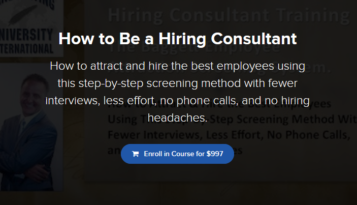 Bart Baggett - How to Be a Hiring Consultant