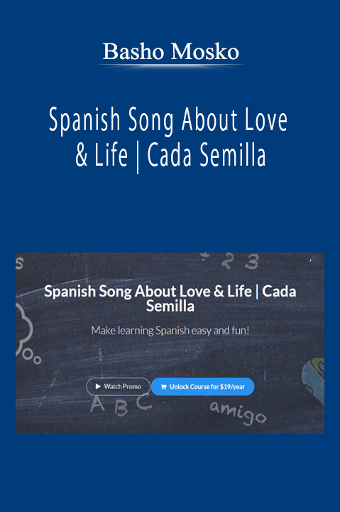 Basho Mosko - Spanish Song About Love & Life | Cada Semilla