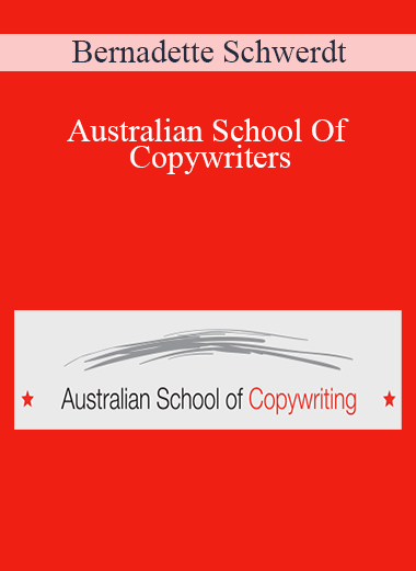 Australian School Of Copywriters – Bernadette Schwerdt