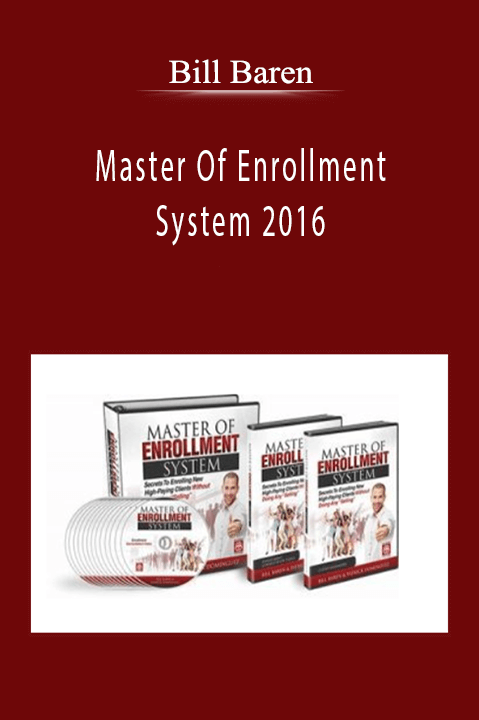 Bill Baren - Master Of Enrollment System 2016