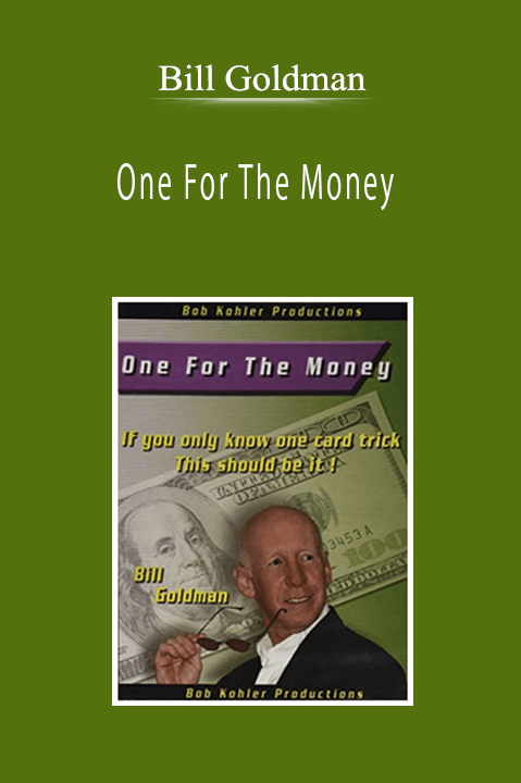 Bill Goldman - One For The Money