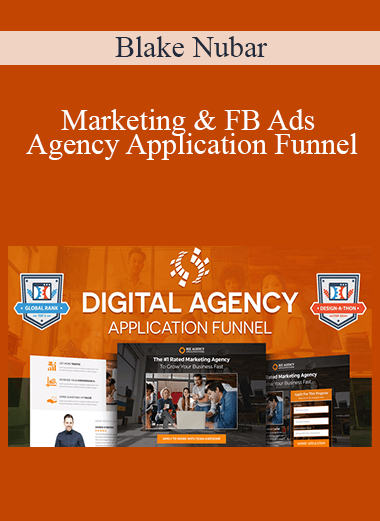 Marketing & FB Ads Agency Application Funnel – Blake Nubar