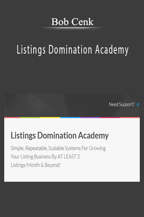 Listings Domination Academy – Bob Cenk