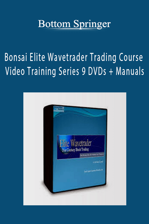 Bottom Springer Bonsai Elite Wavetrader Trading Course Video Training Series 9 DVDs + Manuals