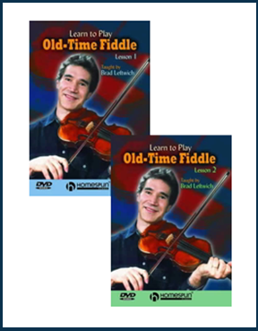 Brad Leftwich - Learn to Play the Old-Time Fiddle, 2 Volume Set