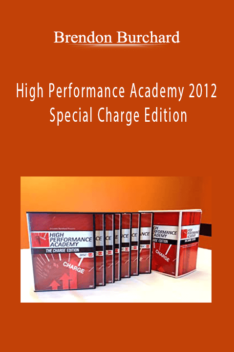 High Performance Academy 2012 Special Charge Edition – Brendon Burchard