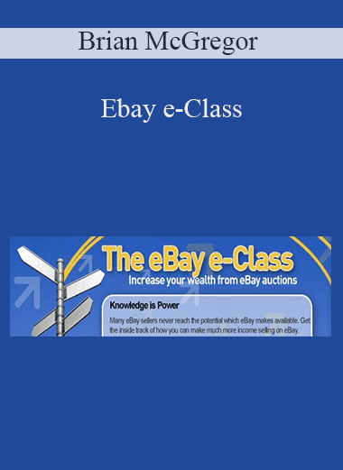 Ebay e–Class – Brian McGregor