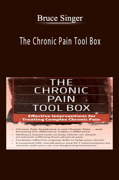 The Chronic Pain Tool Box: Effective Interventions for Treating Complex Chronic Pain – Bruce Singer