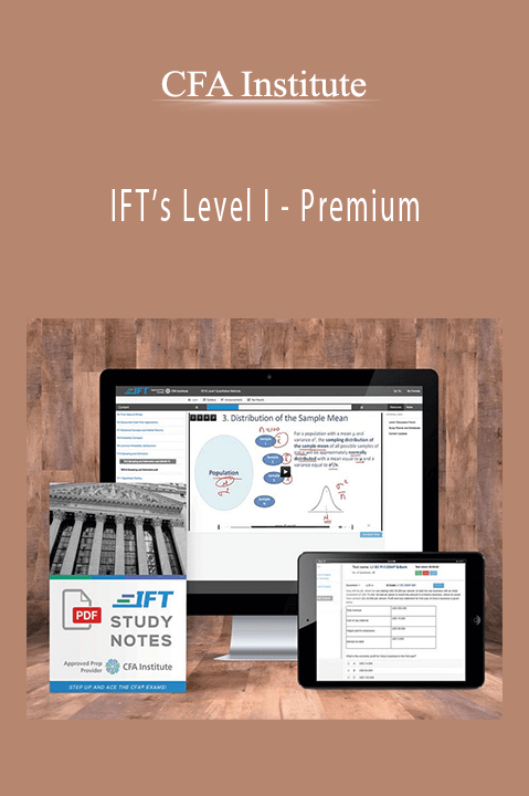 IFT’s Level I – Premium – CFA Institute