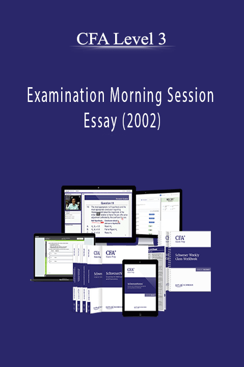 Examination Morning Session – Essay (2002) – CFA Level 3