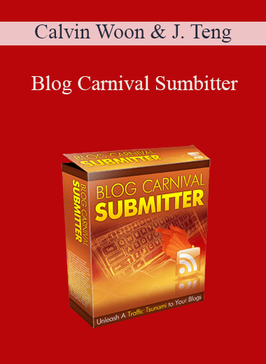 Blog Carnival Sumbitter – Calvin Woon & Jonathan Teng
