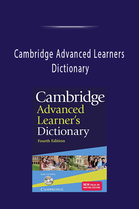 Cambridge Advanced Learners Dictionary