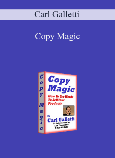 Copy Magic – Carl Galletti