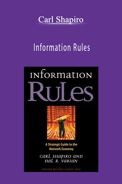 Information Rules – Carl Shapiro