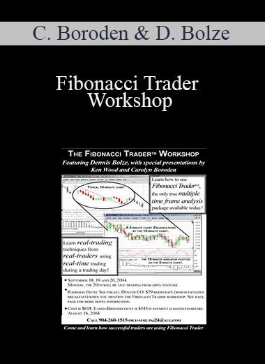 Fibonacci Trader Workshop – Carolyn Boroden