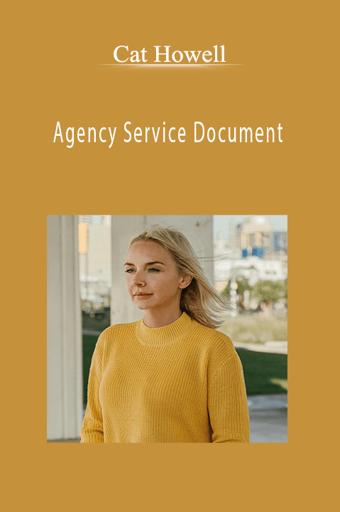 Agency Service Document – Cat Howell