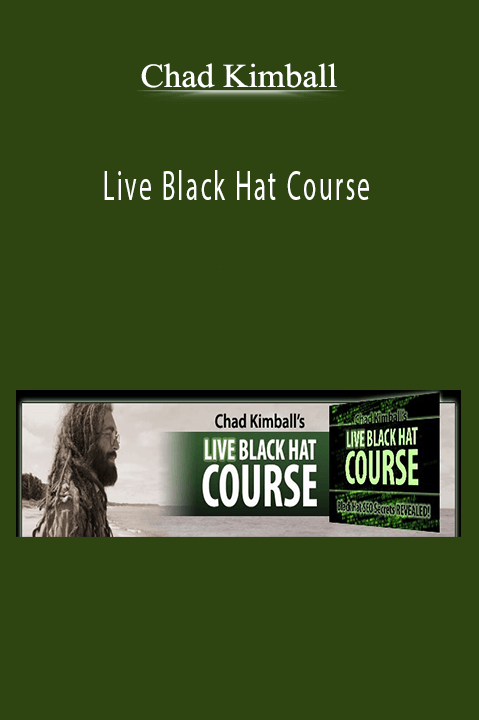 Live Black Hat Course – Chad Kimball