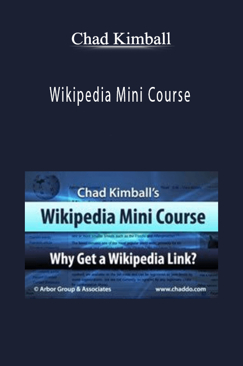 Wikipedia Mini Course – Chad Kimball