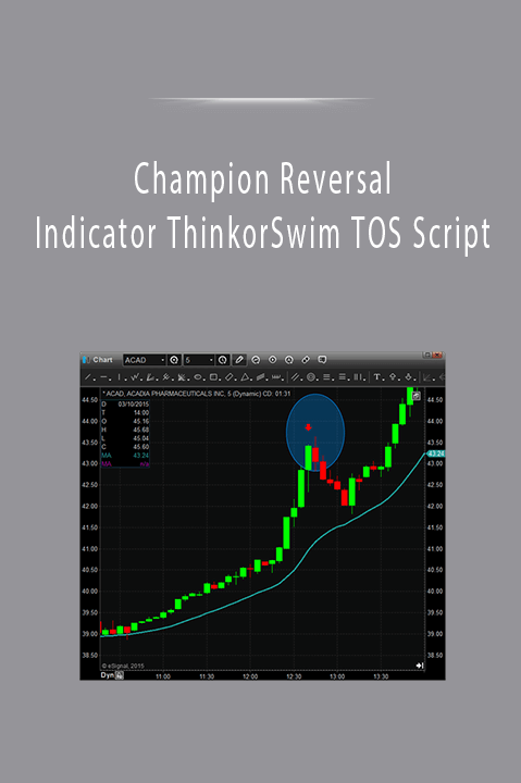 Champion Reversal Indicator ThinkorSwim TOS Script