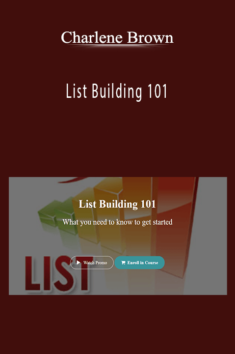 List Building 101 – Charlene Brown