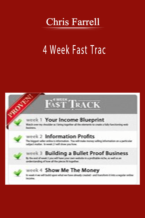 4 Week Fast Track – Chris Farrell